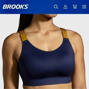 Brooks Dare to Run sports bra 32C/D NWOT.